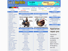 Tablet Screenshot of guiadobomretiro.com.br